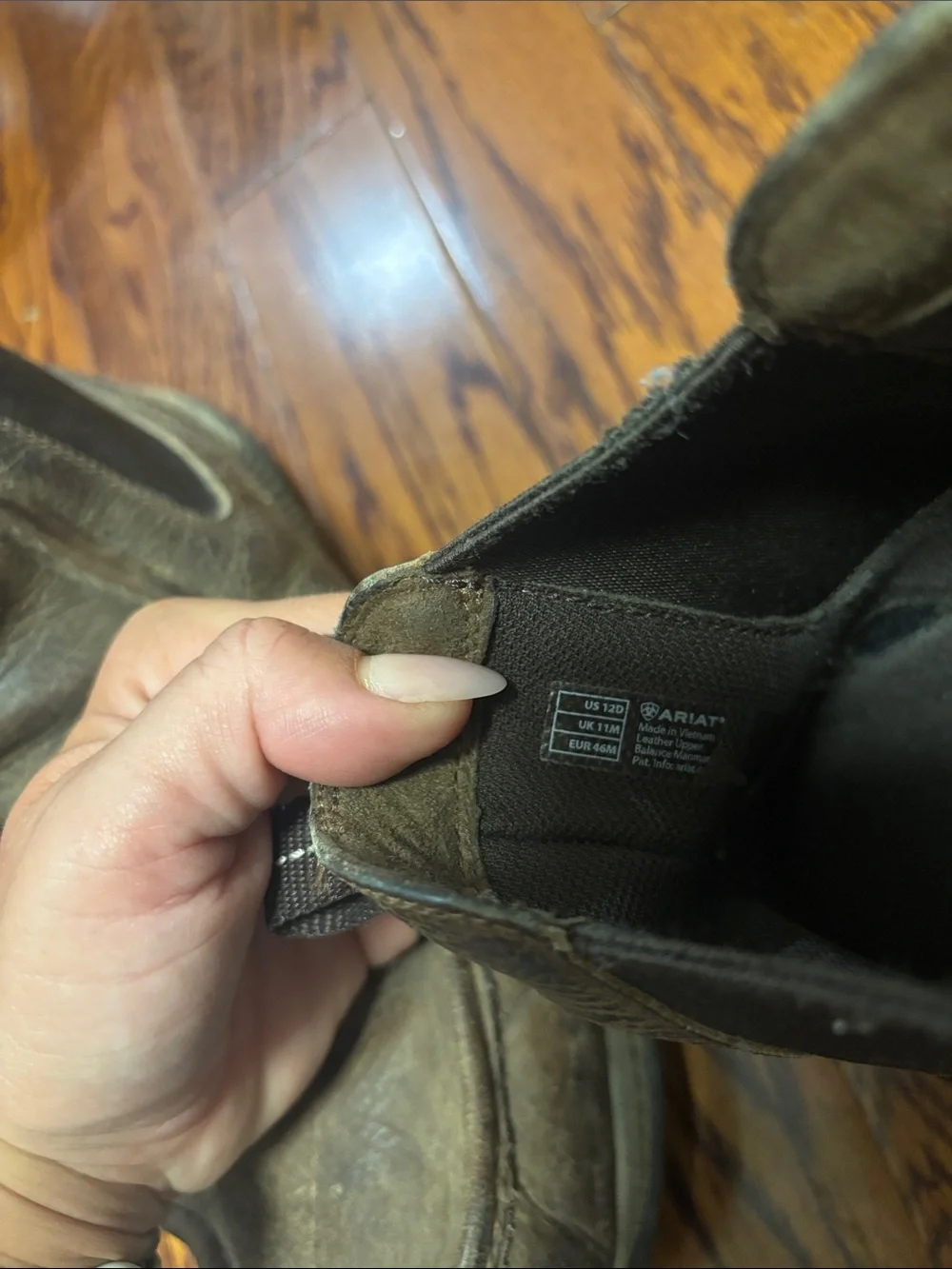 Artiat Brown Work Boots Size: 12D